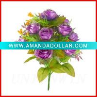 Wholesale Decorative Artificial flower with rose shape