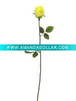 Wholesale Artificial flower/artificial plant--artificial single rose