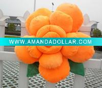 Wholesale Latest love rose flower cushion valentine gift cushion