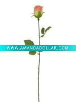 Wholesale Artificial flower/artificial plant--artificial single rose