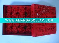 Wholesale Gift package rose cake towels