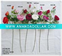 Wholesale 3H Artificial Rose flower cheap rose