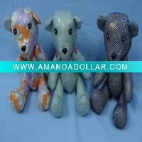 Wholesale printed bear stuffed toy