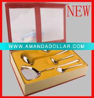 Wholesale Hight quality mirror polished 18/0 or 18/8 stainless steel kitchen utensil sets