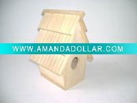 Wholesale wooden bird house bird cage pet house