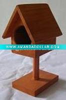 Wholesale wooden bird feeder HJB309