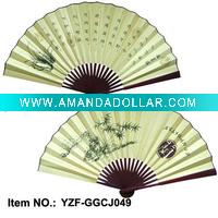 Wholesale Newest customize design handle fan with gift box
