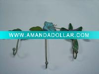 Wholesale Beautiful Stained Glass Bird Hanging Hooks