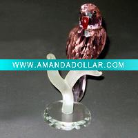 Wholesale provide crystal bird,crystal animal