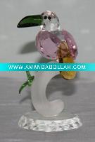 Wholesale provide crystal bird,crystal animal