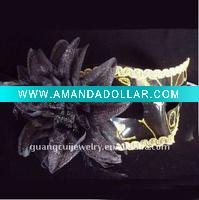 Wholesale fashion flower half face fetish venetian masks wholesale