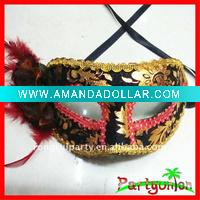 Wholesale Carnival venetian mask with flower