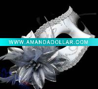 Wholesale Venetian masquerade mask fancy dress flower party ball mask