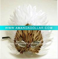 Wholesale fashion mask for party venetian masks wholesale face mask sale white feather mask