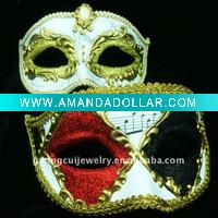 Wholesale fashion lace face party mask designs 2011 different types of mask venetian party mask