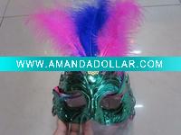 Wholesale Helloween fashion feather eye mask
