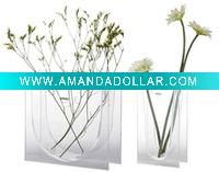 Wholesale hot selling wedding acrylic vase