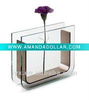 Wholesale 2012 fashionable acrylic flower vase