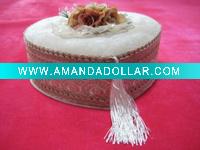 Ring box,Velvet jewelry box.