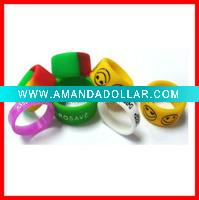 Wholesale Fashion silicone finger ring