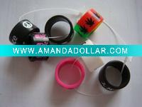 printed silicone finger rings