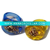 Wholesale plastic ring fashion ring finger ring