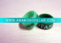 Wholesale Fashion silicone rubber finger ring