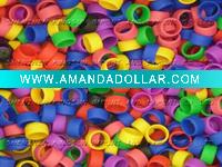 Silicone finger ring bands for girls boys KS0887