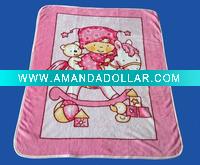 Wholesale baby fleece blanket/coral blanket