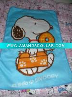 Wholesale Snoopy printing blanket,Lovely cartoon pictures blankets