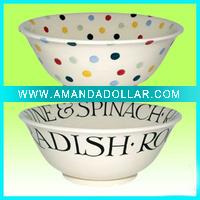 Wholesale ceramic salad bowl