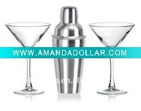 Wholesale 350ml-600ml stainless steel cocktail shaker