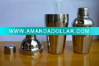 stainless steel cocktail shaker