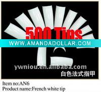 french nail tips, White,artificial nails