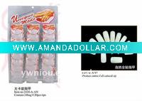 480pcs Natural Full Cover False Artificial Nail Tips In Big Card 2420-A-AN4