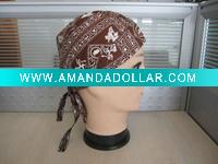 Wholesale American style 100% cotton ecofriendly printed head wrap