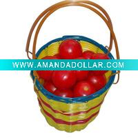 Wholesale plastic woven baskets