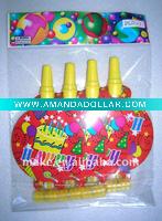 Wholesale Funny paper card glow party toys set
