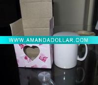 Wholesale porcelain mug, coffee mug with porcelain lid HFTCKV792