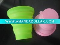 Wholesale Collapsible Silicone Tea Cup/coffee cup/tea mug/coffee mug