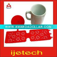 Coffee Cup Sleeve With Silicone Lid