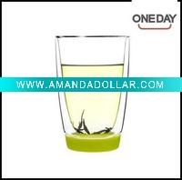 300ml Double Wall Glass Coffee Mug