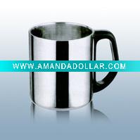 stainless steel mug