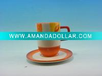 6oz ceramic coffee mug set