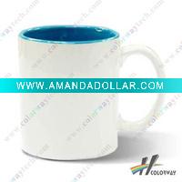 Two tone color custome mug