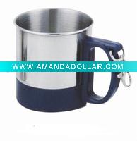 Wholesale 220ml stainless steel coffee mug with double wall