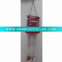 Metal wind chimes