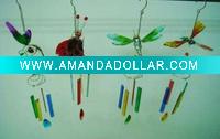 Glass Dragonfly Wind Chime
