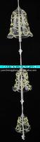 Glass decorative wind chime