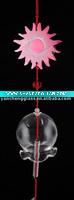 Glass decorative wind chime